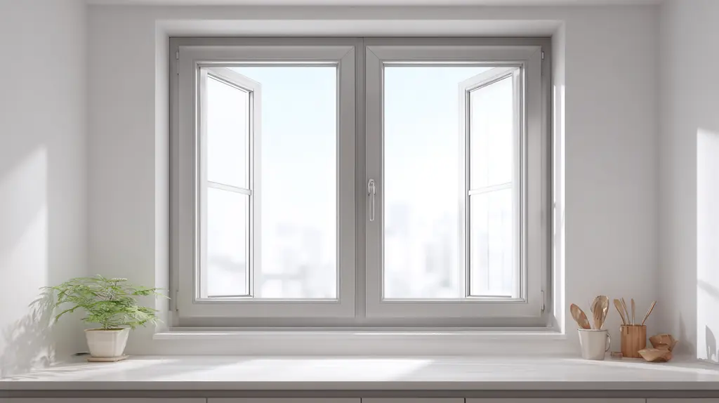 Janela basculante dupla