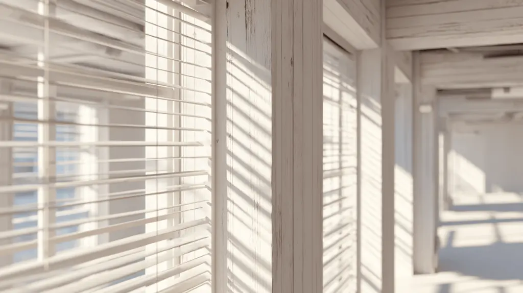 Janela dupla com persiana